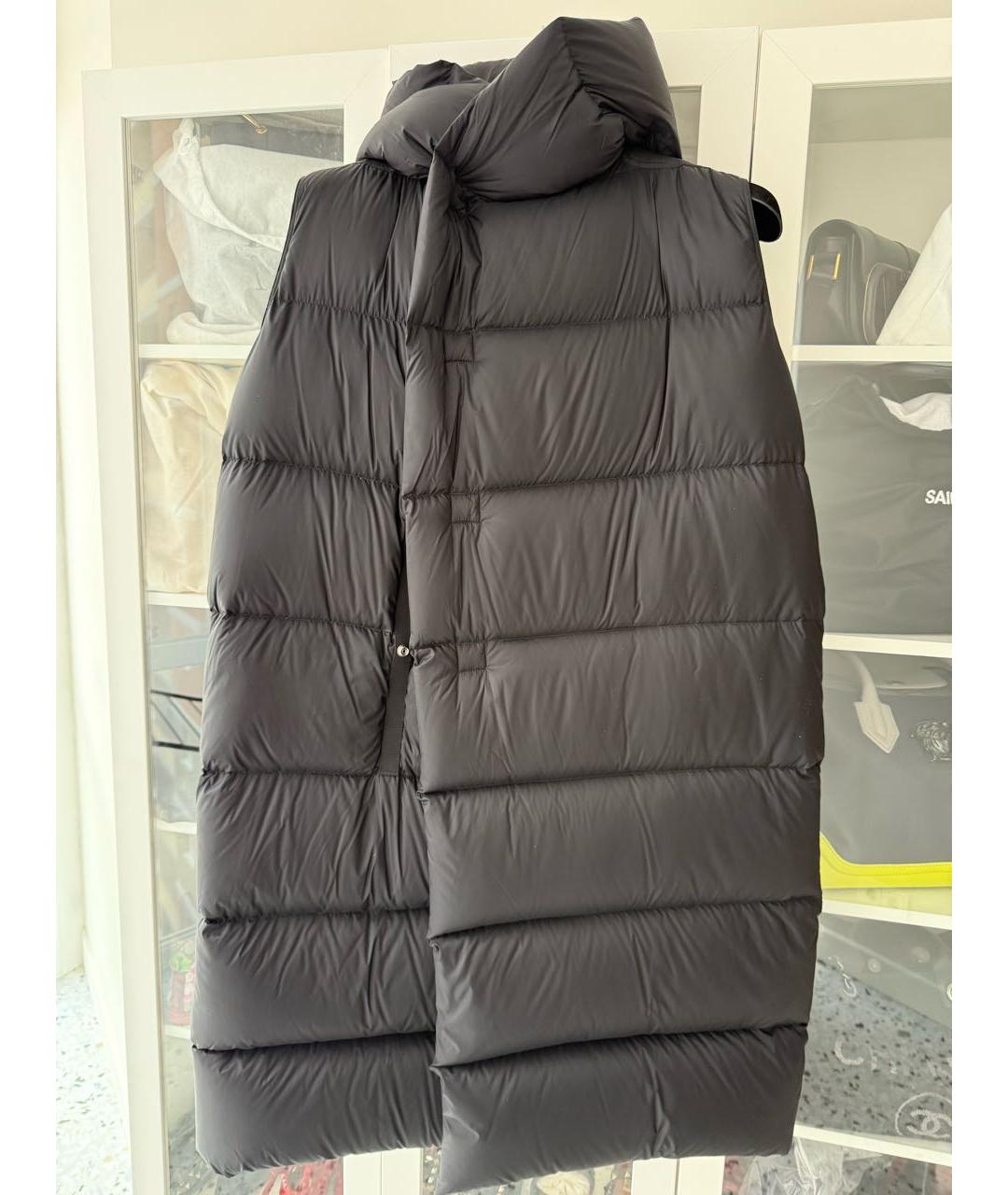 RICK OWENS Черный жилет, фото 7