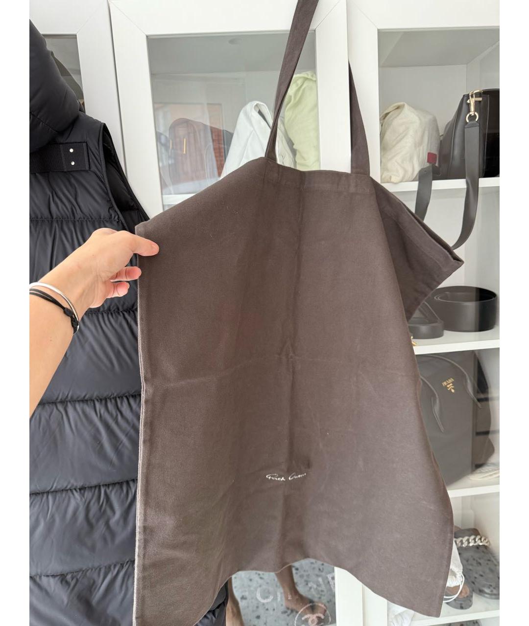 RICK OWENS Черный жилет, фото 5