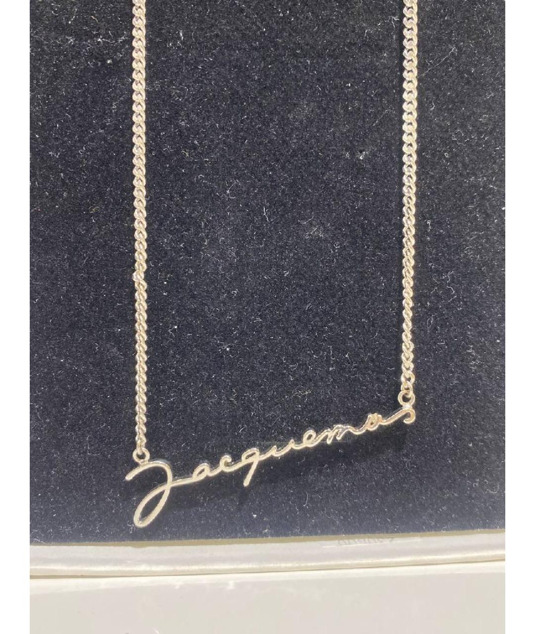 JACQUEMUS Золотая подвеска, фото 3