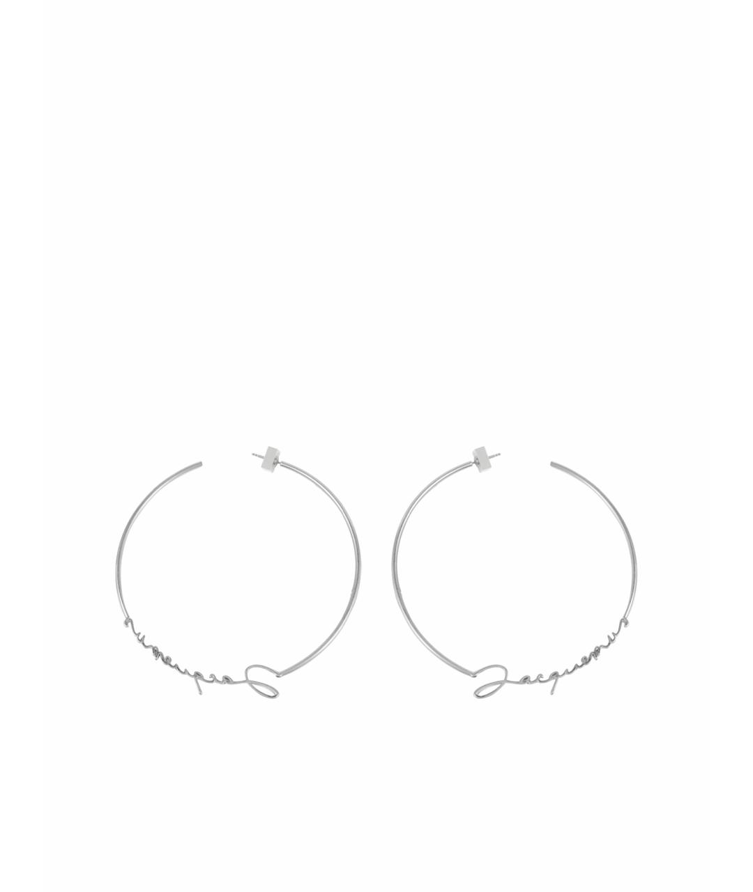 JACQUEMUS Серебряные серьги, фото 1