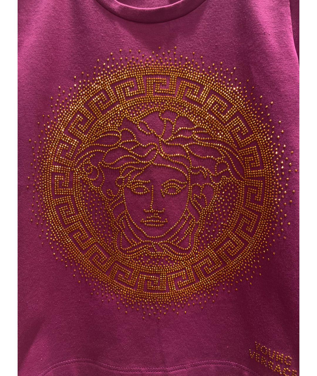 VERSACE Фуксия хлопковый детская футболка / топ, фото 4