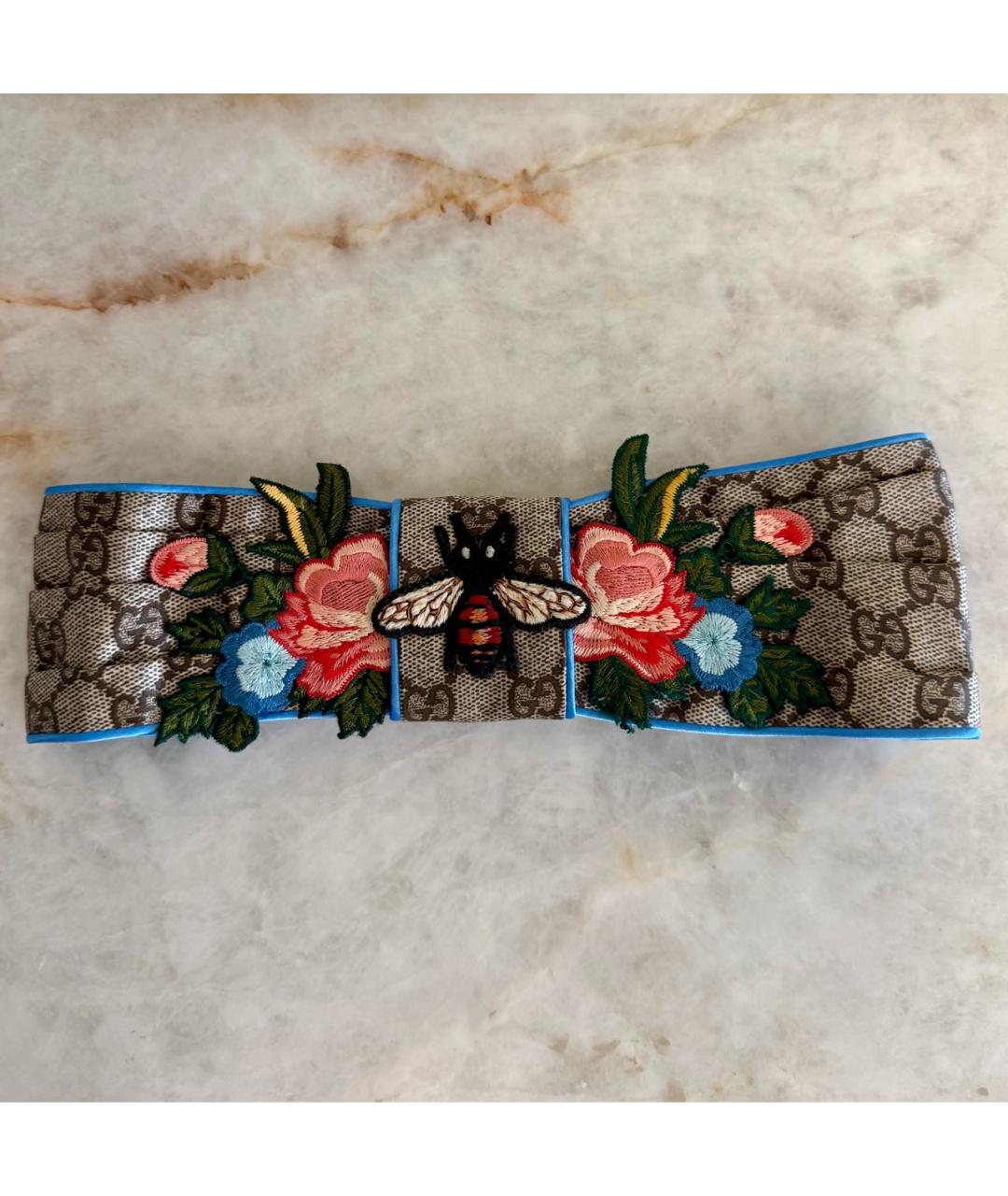 GUCCI Коричневая повязка на голову, фото 4