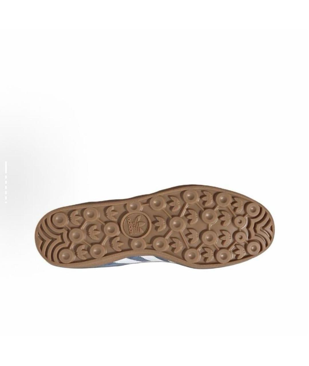 ADIDAS Темно-синие замшевые низкие кроссовки / кеды, фото 5