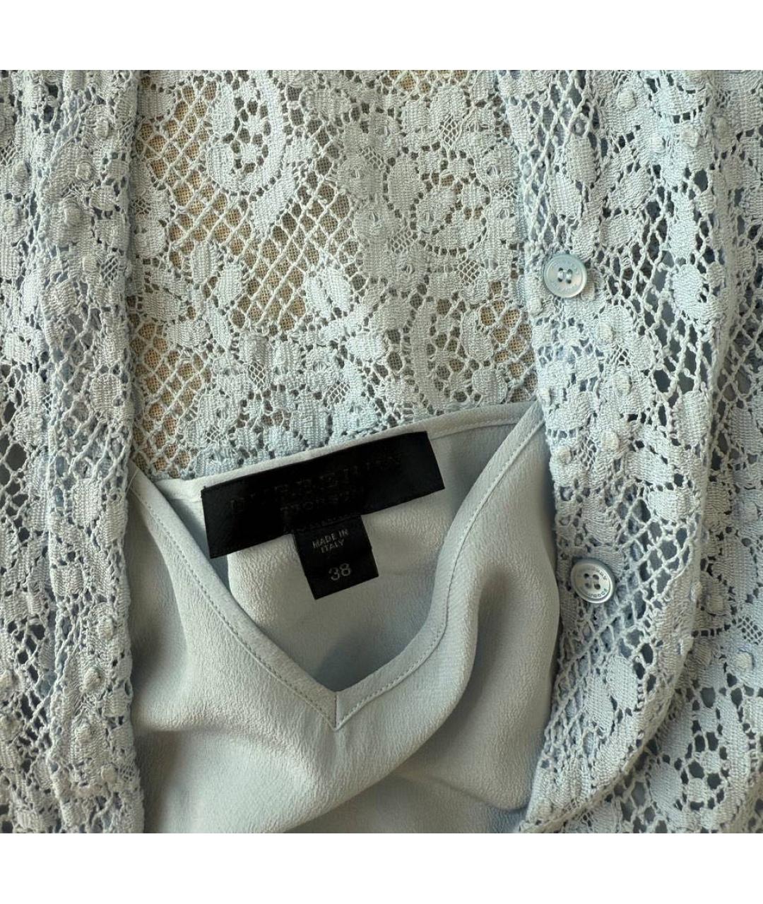 BURBERRY Голубой костюм с юбками, фото 6