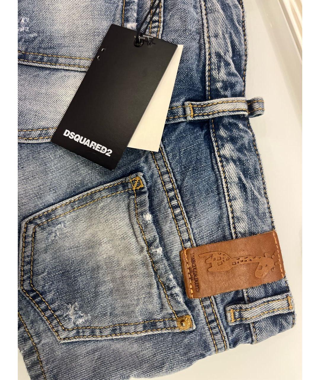 DSQUARED2 KIDS Синие хлопковые брюки и шорты, фото 5