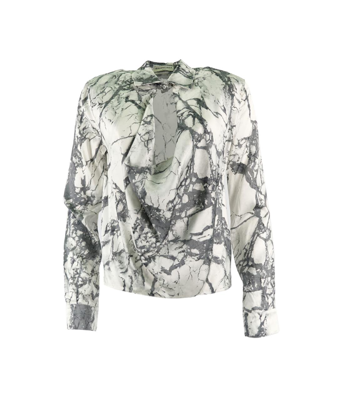 BALENCIAGA Серая рубашка, фото 1