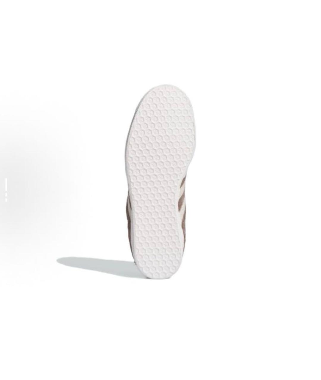 ADIDAS Коричневые замшевые низкие кроссовки / кеды, фото 6