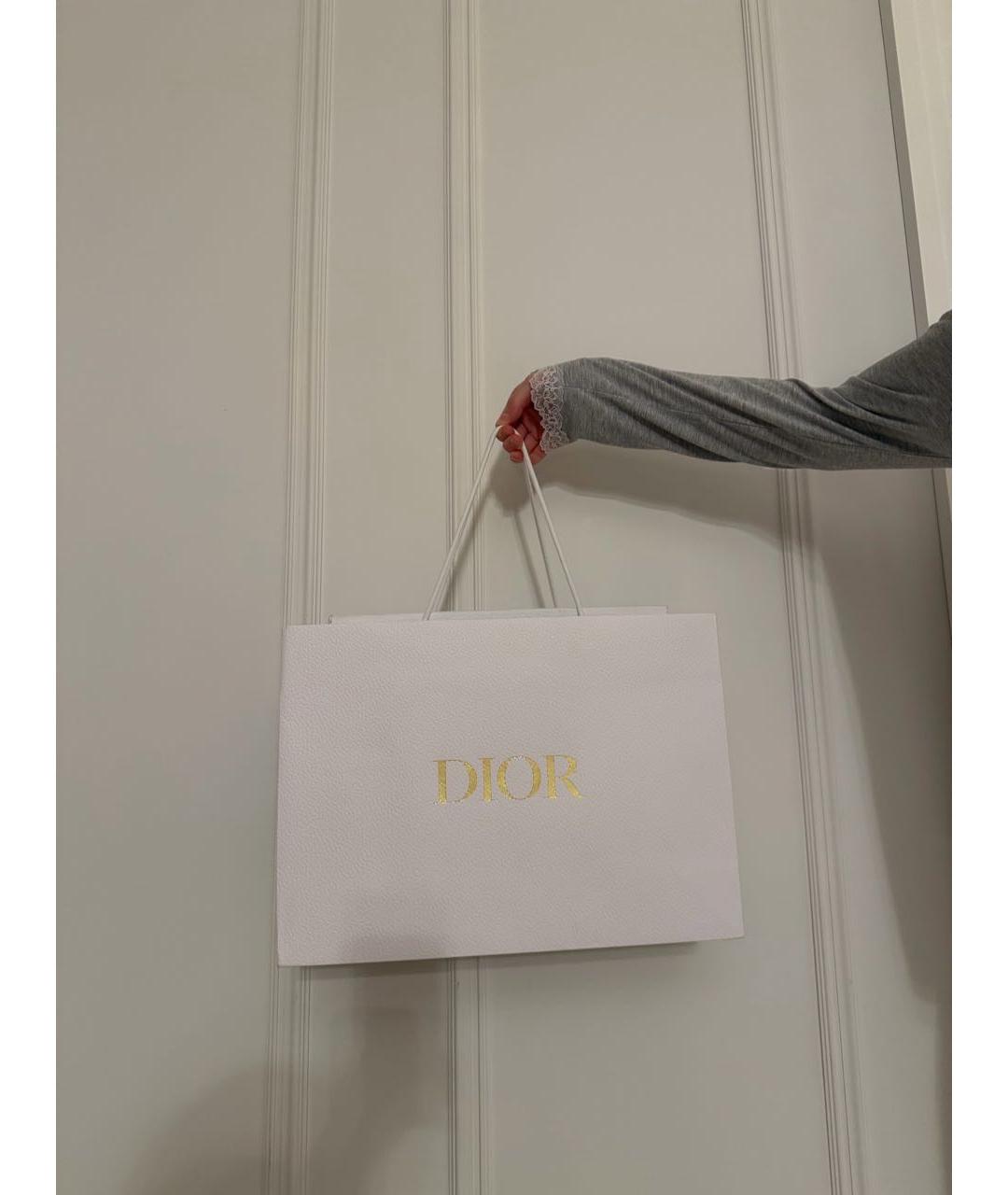 CHRISTIAN DIOR Бежевые текстильные кроссовки, фото 6