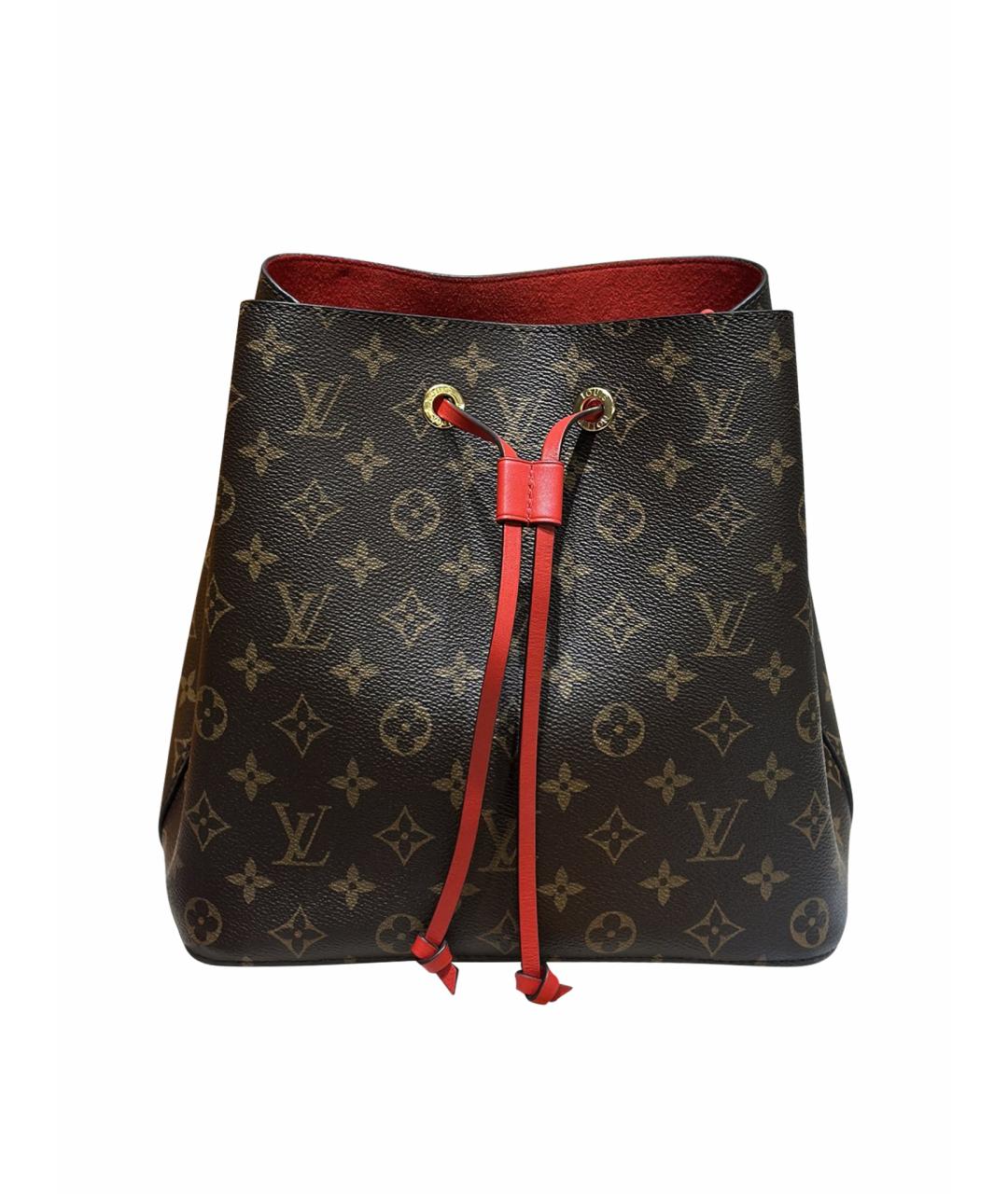 LOUIS VUITTON Коричневая сумка тоут, фото 1