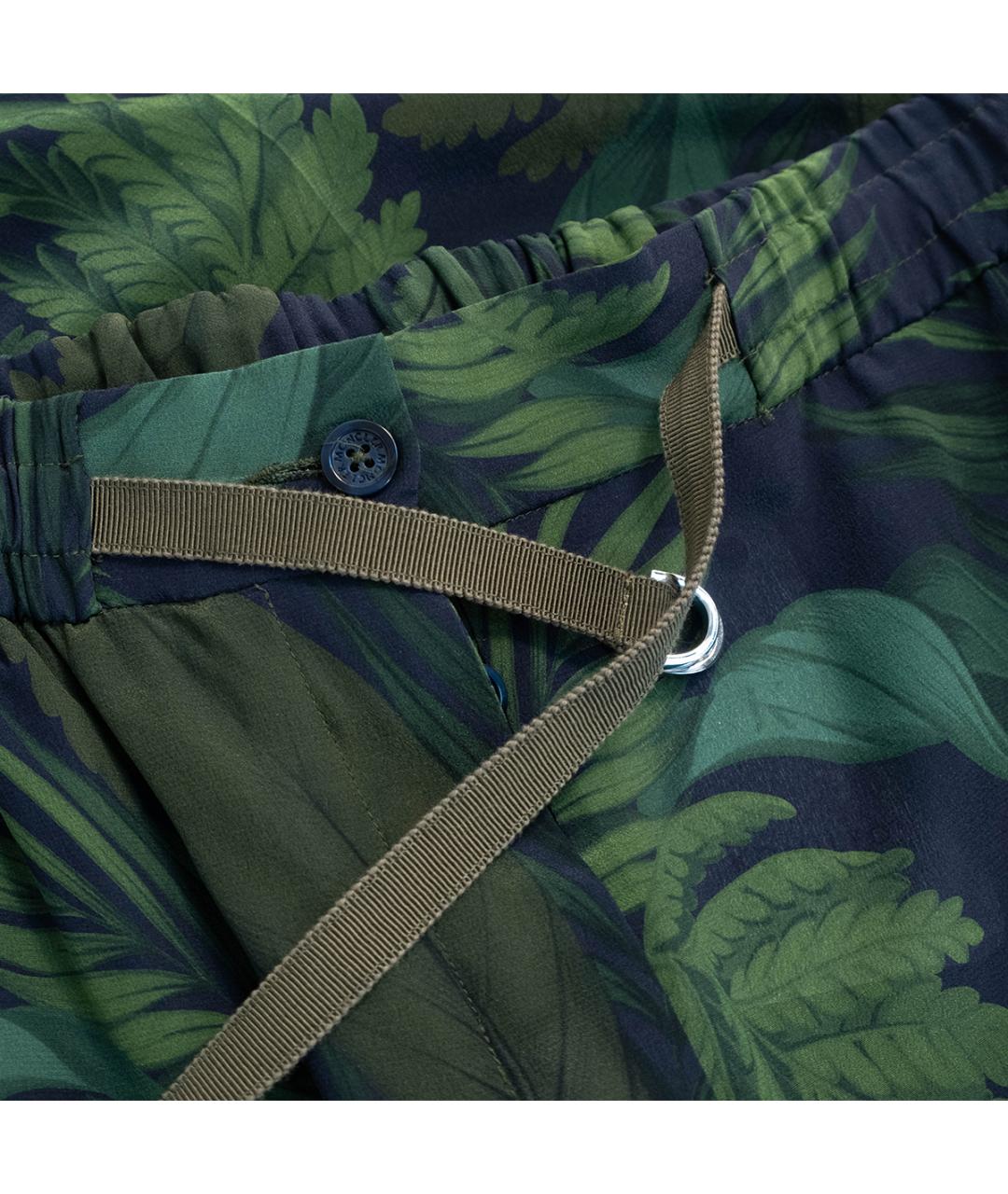 MONCLER Мульти шелковый костюм с брюками, фото 9