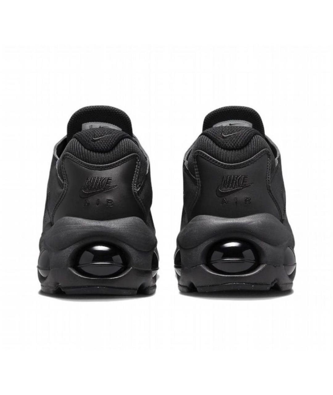 NIKE Черные текстильные низкие кроссовки / кеды, фото 4