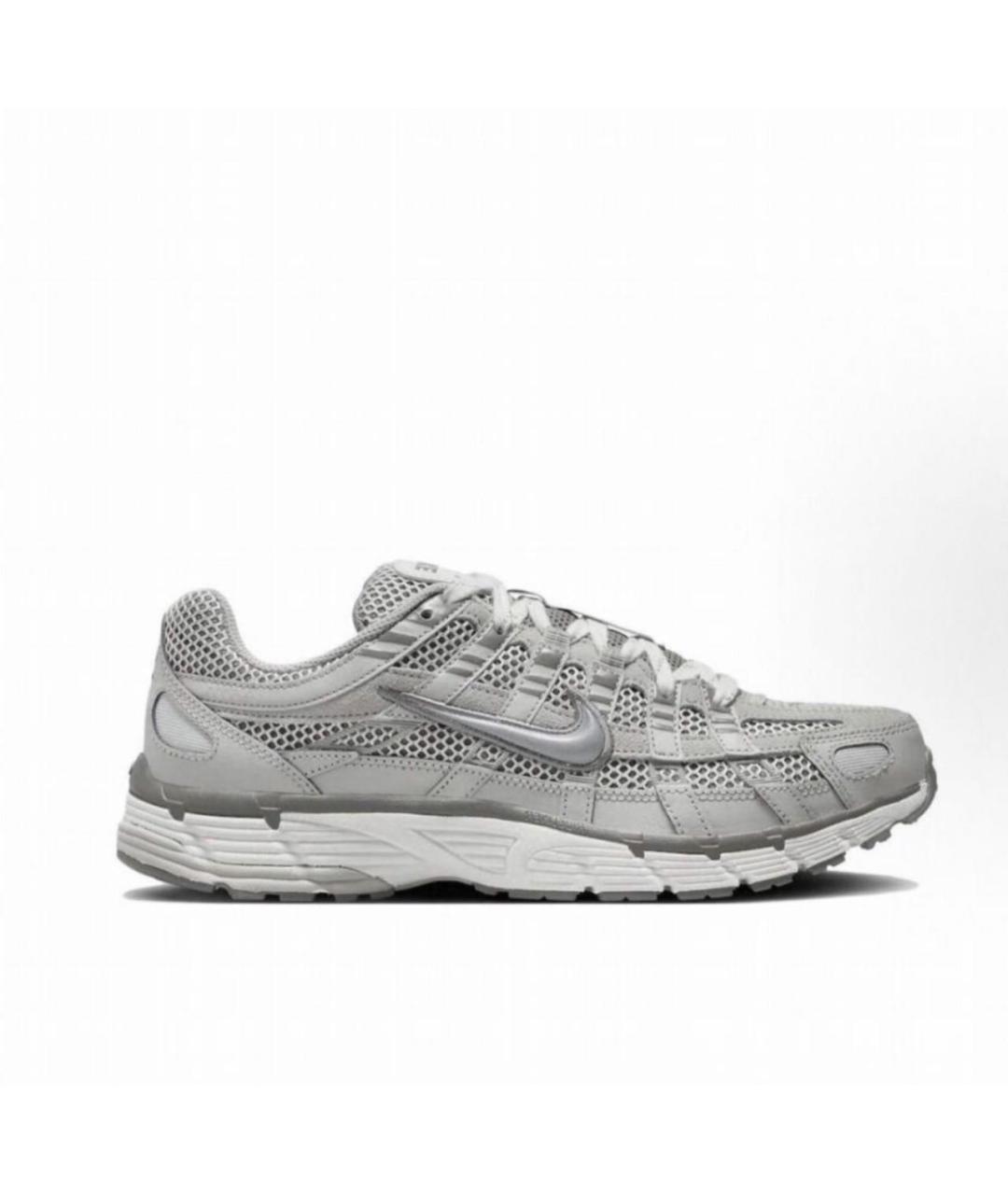 NIKE Серые текстильные низкие кроссовки / кеды, фото 9