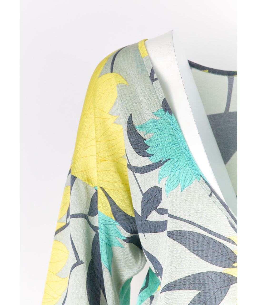 EMILIO PUCCI Мульти шелковая блузы, фото 2