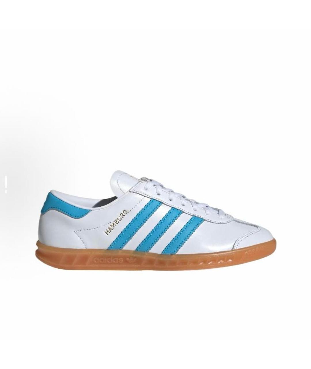 ADIDAS Белые кожаные низкие кроссовки / кеды, фото 7