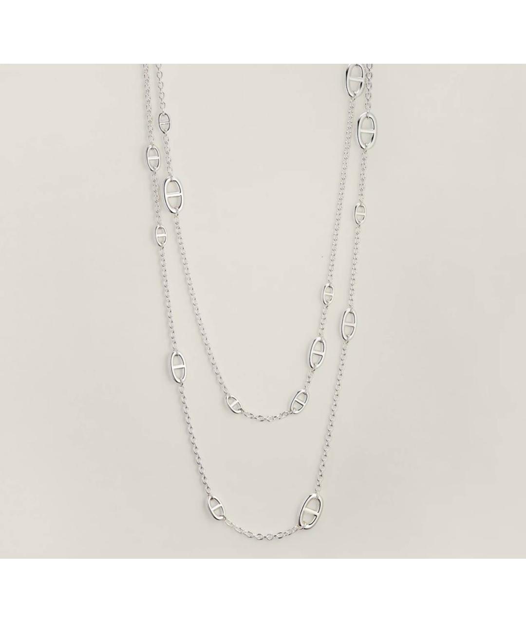 HERMES Серебряная серебряная цепочка, фото 2