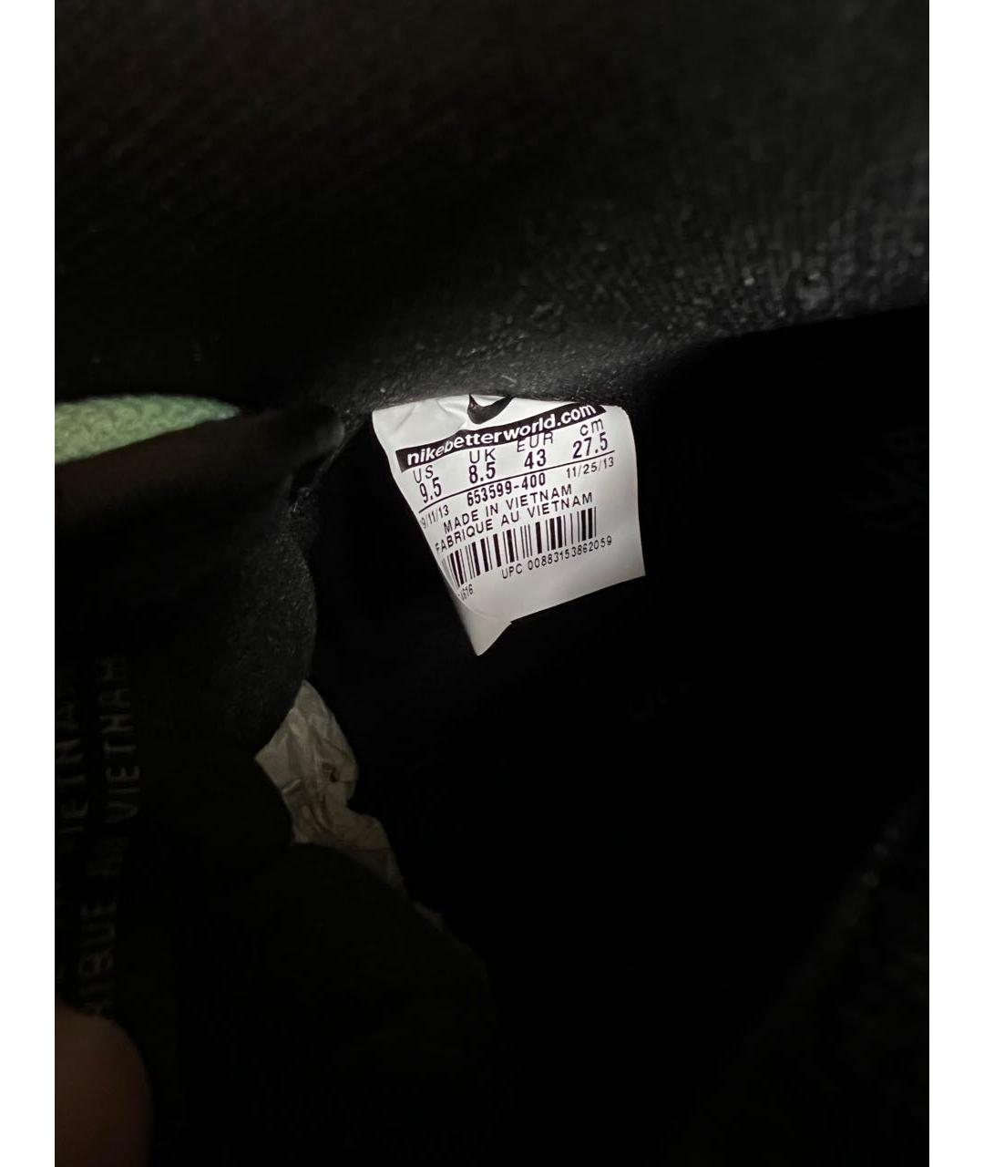 NIKE Кожаные высокие кроссовки / кеды, фото 6