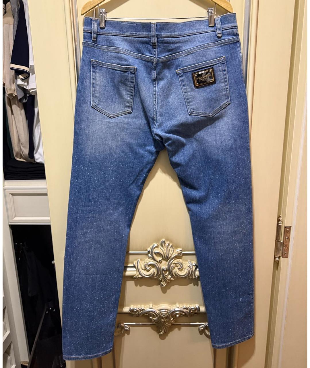 DOLCE&GABBANA Голубые джинсы, фото 2