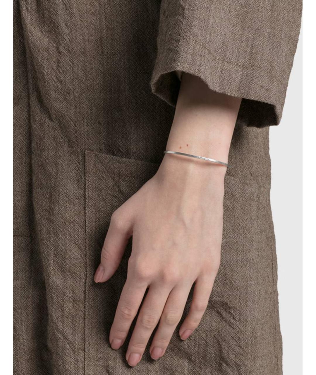 MAISON MARGIELA Серебрянный серебряный браслет, фото 5