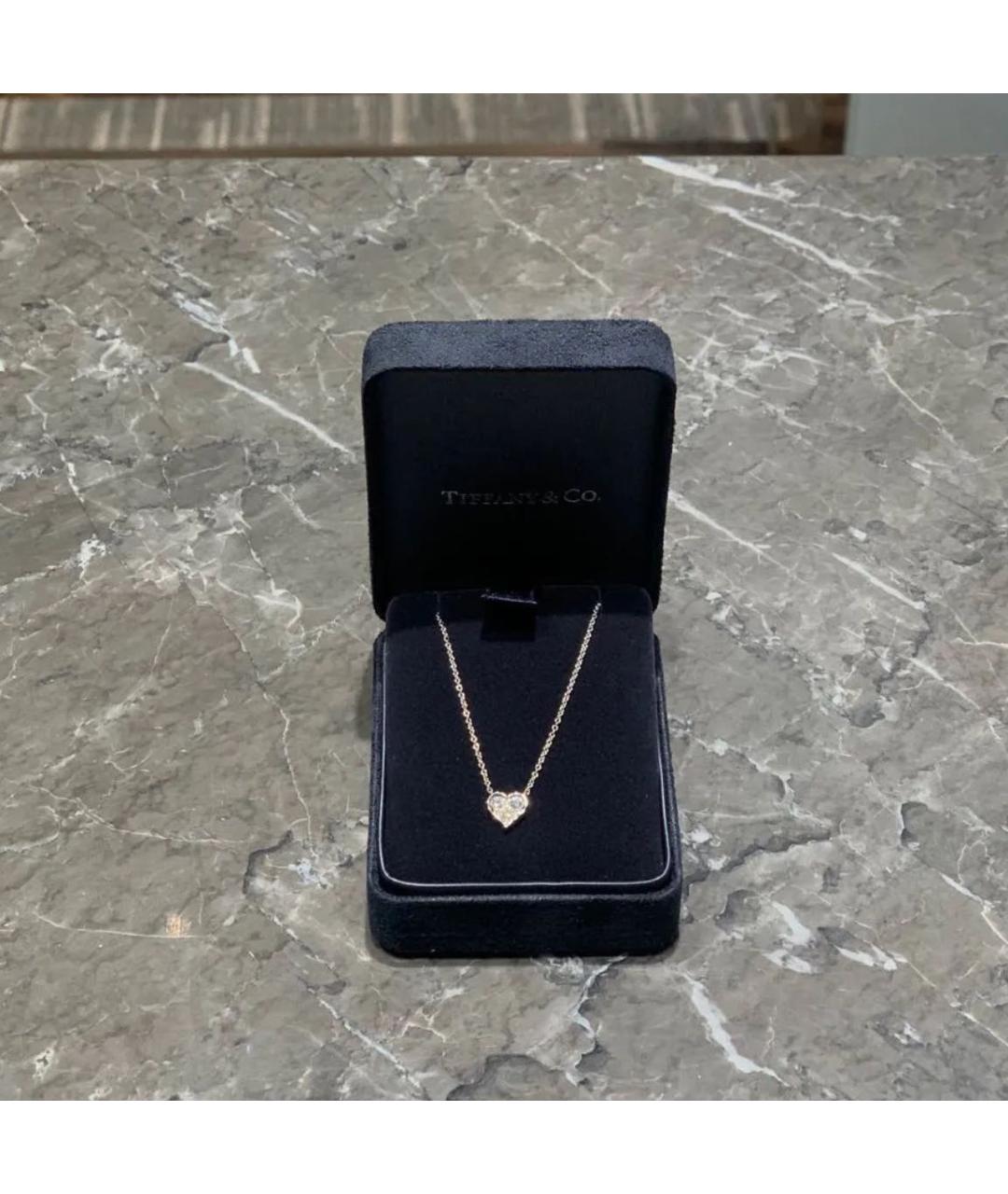 TIFFANY&CO Серебряная платиновая подвеска, фото 3