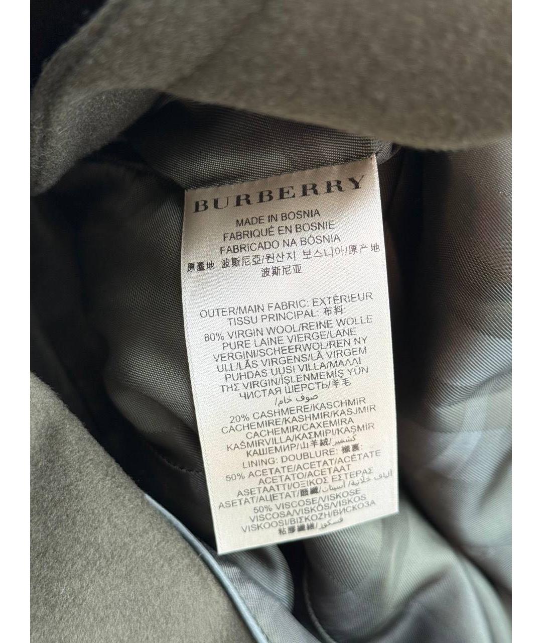 BURBERRY Пальто, фото 4