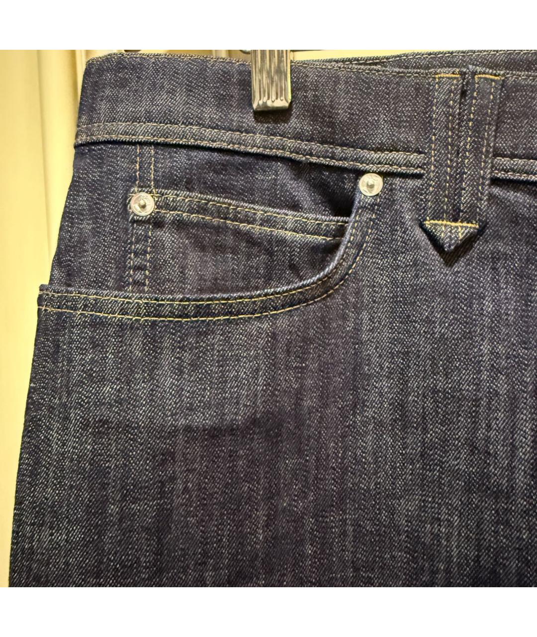 BRIONI Темно-синие джинсы, фото 3