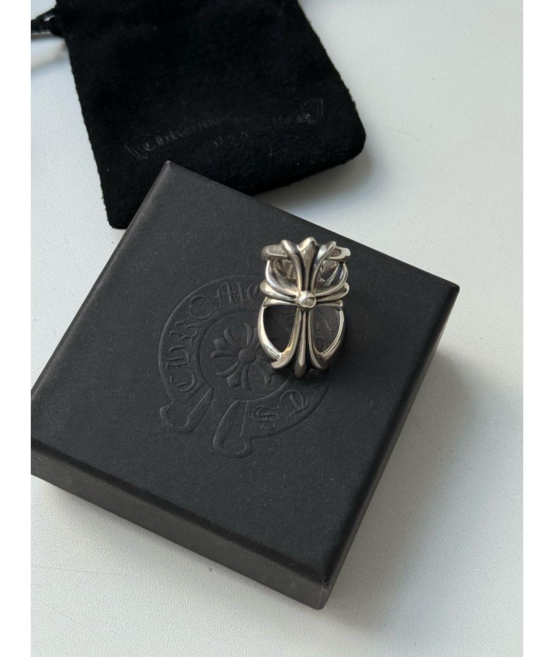 CHROME HEARTS Серебряное серебряное кольцо, фото 2