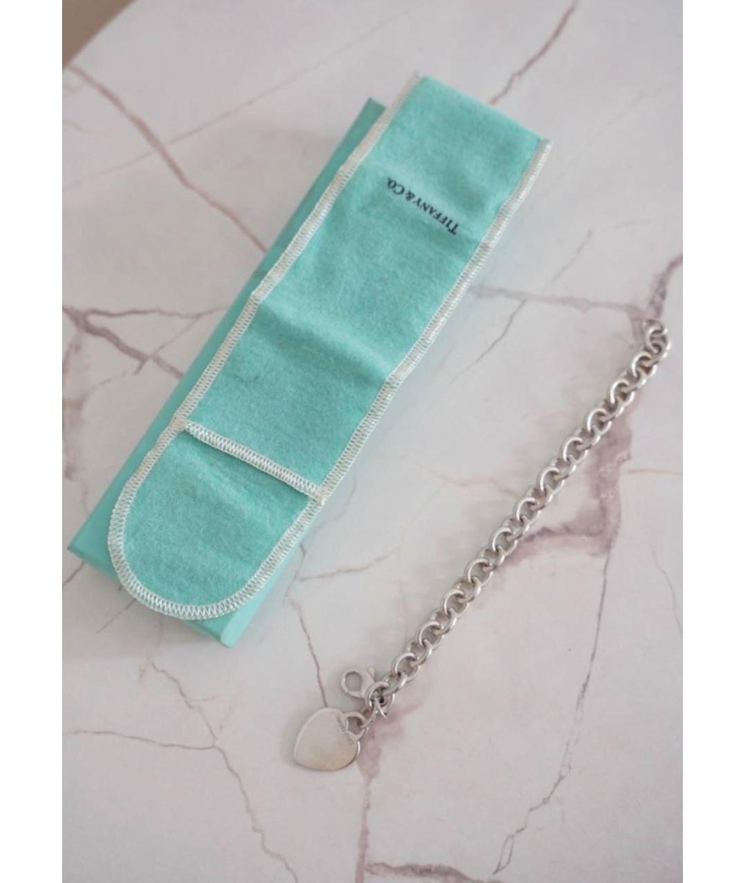 TIFFANY&CO Серебрянный серебряный браслет, фото 3
