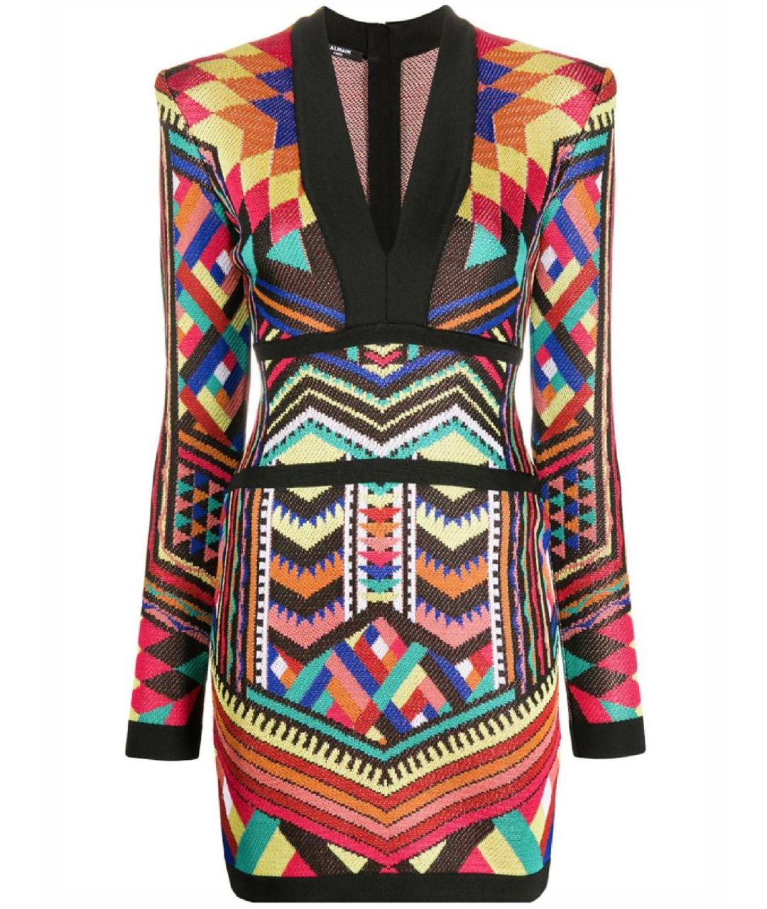 BALMAIN Вискозное платье, фото 1