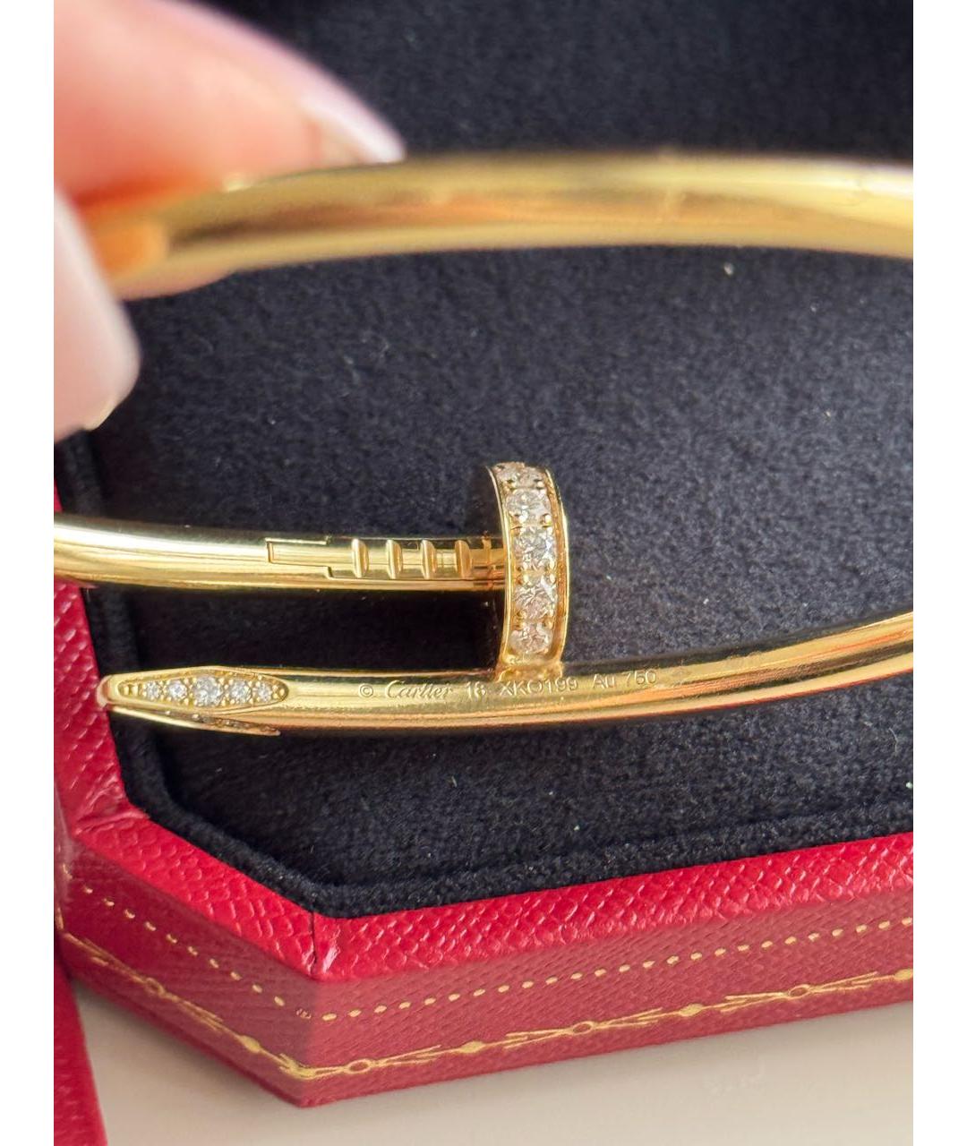 CARTIER Золотой браслет из желтого золота, фото 3