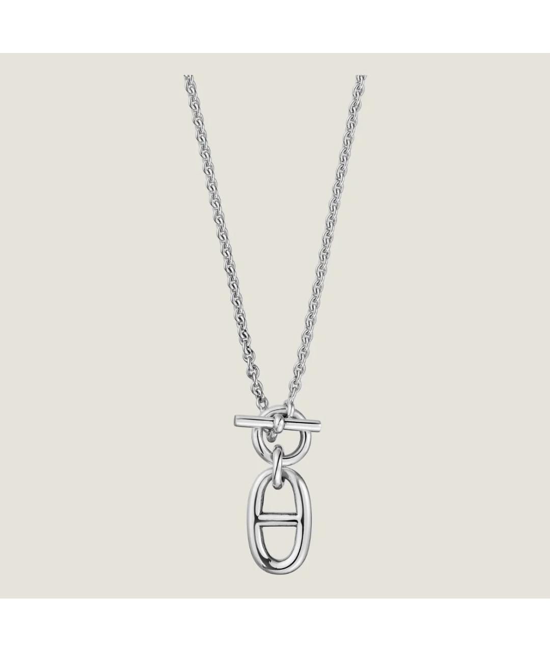 HERMES Серебряная серебряная подвеска, фото 2