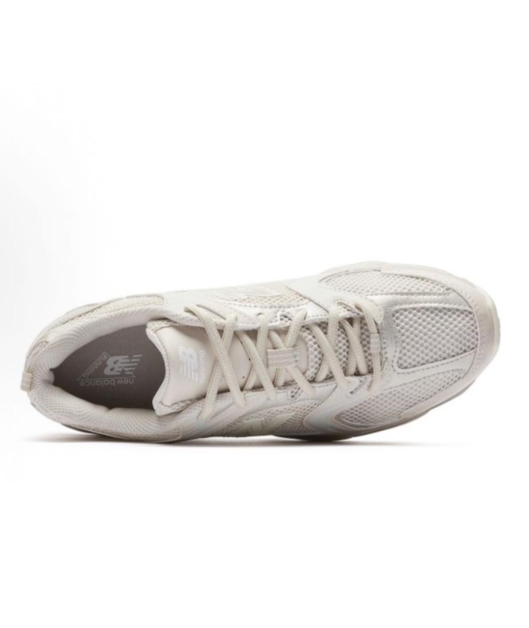 NEW BALANCE Бежевые синтетические кроссовки, фото 3