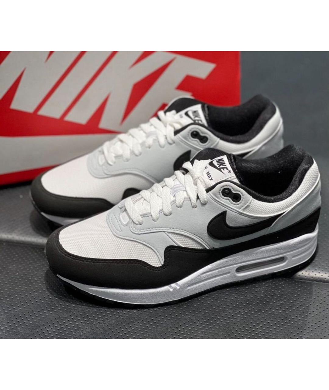 NIKE Черные кожаные низкие кроссовки / кеды, фото 8