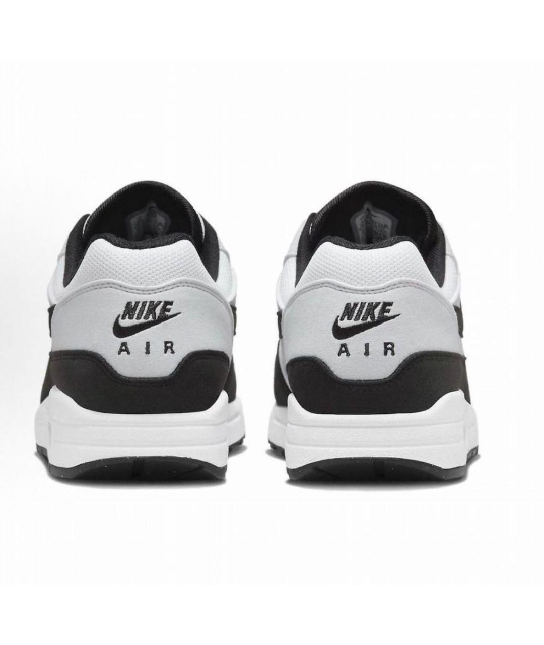 NIKE Черные кожаные низкие кроссовки / кеды, фото 4