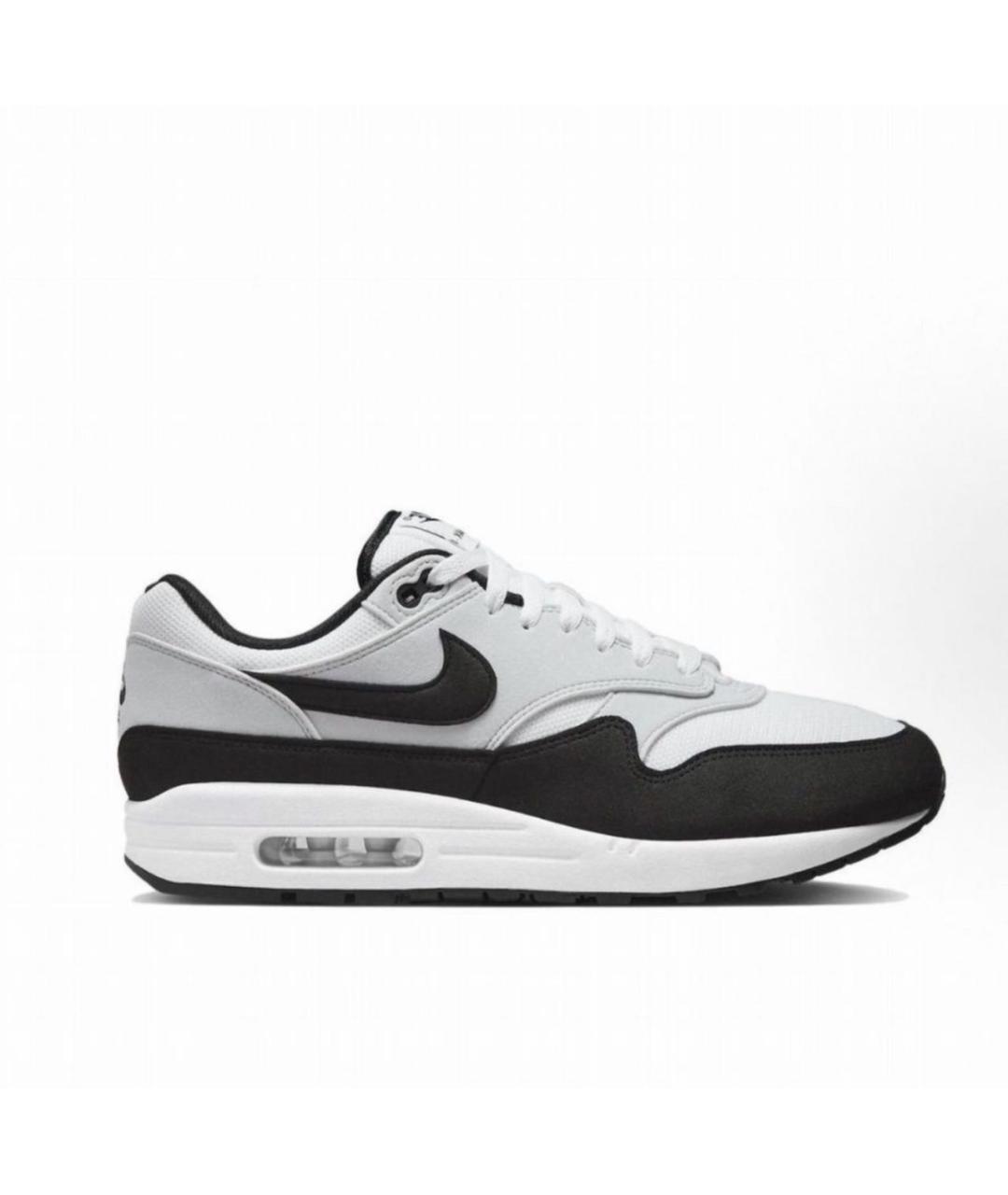 NIKE Черные кожаные низкие кроссовки / кеды, фото 9
