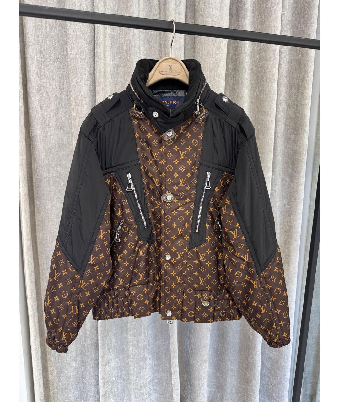 LOUIS VUITTON Черный полиамидовый костюм с брюками, фото 8