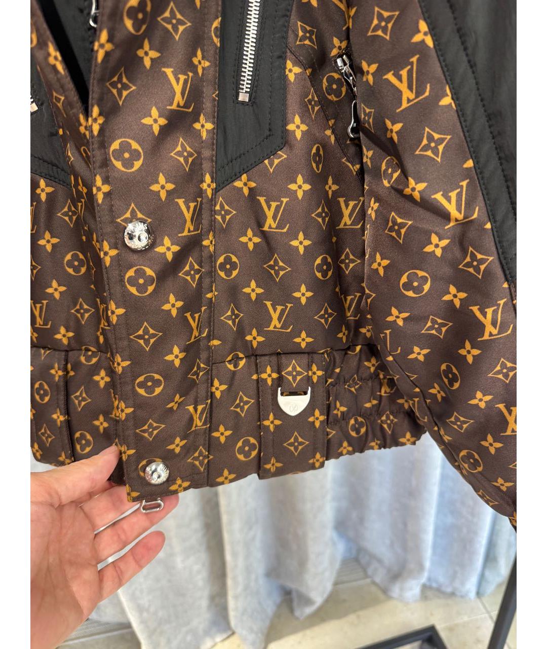 LOUIS VUITTON Черный полиамидовый костюм с брюками, фото 7