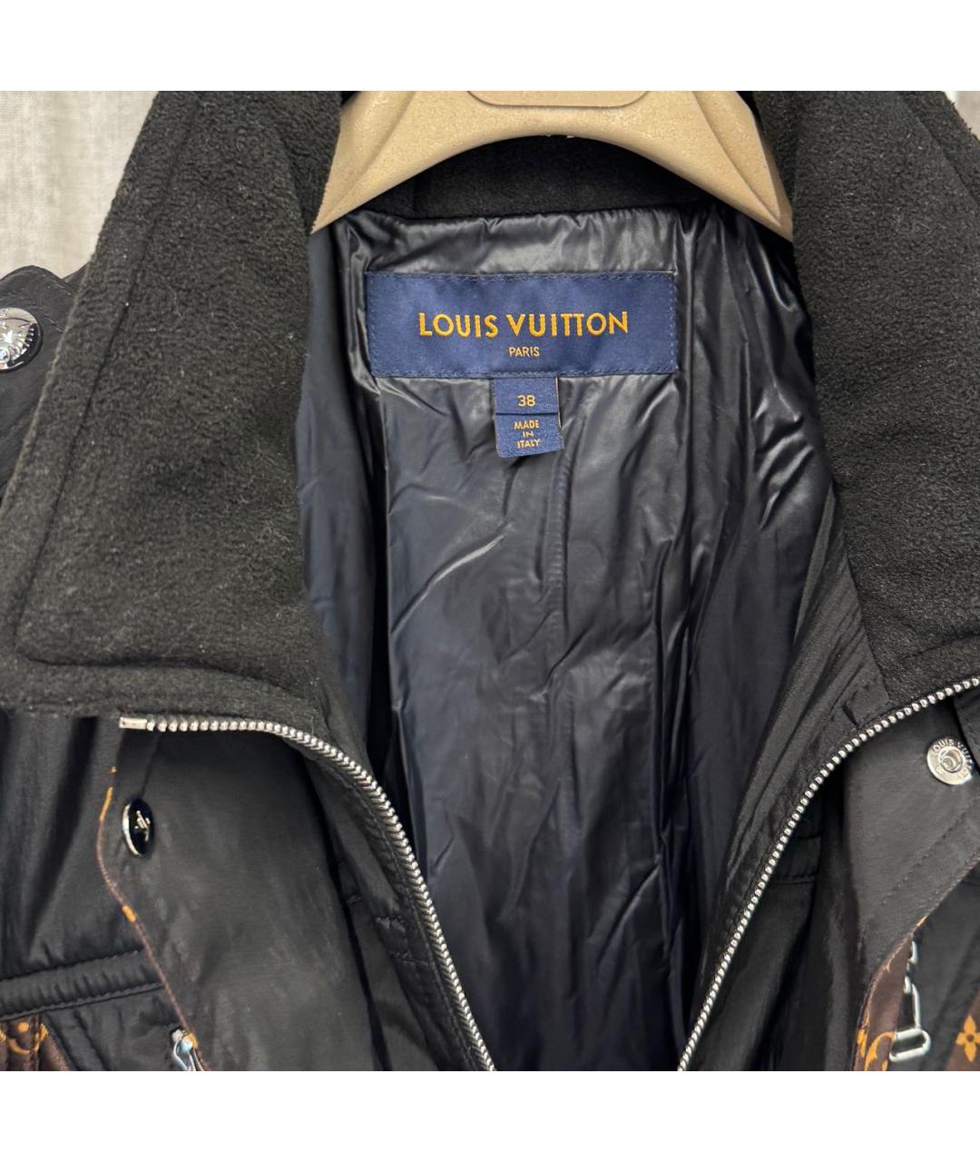 LOUIS VUITTON Черный полиамидовый костюм с брюками, фото 3