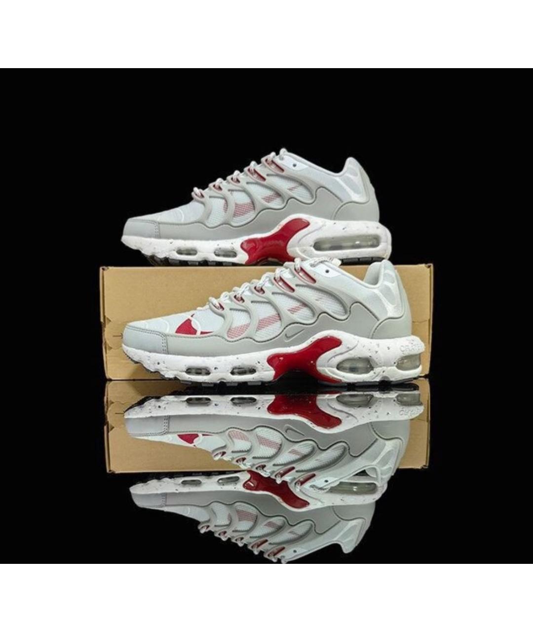 NIKE Серые текстильные низкие кроссовки / кеды, фото 8