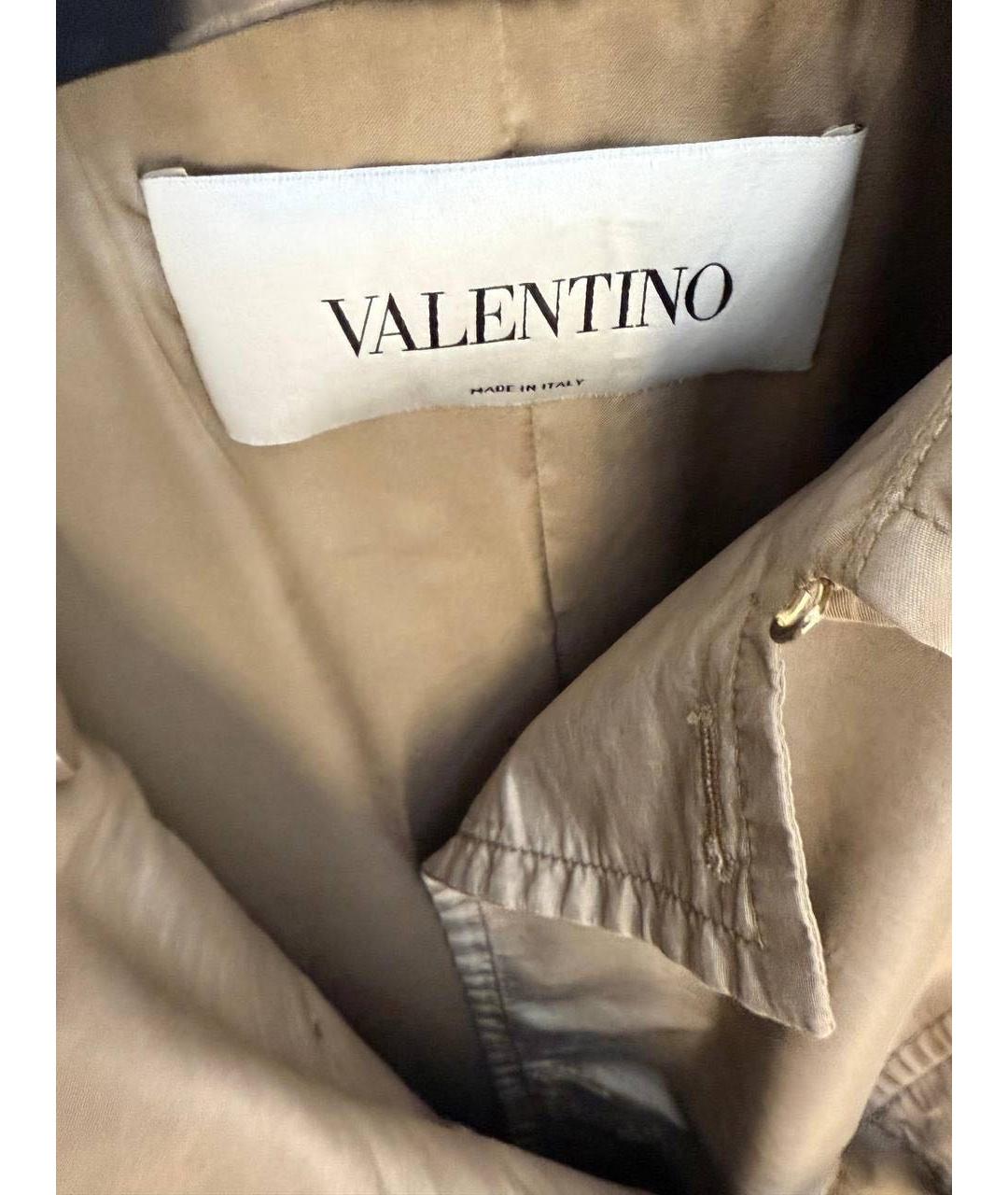 VALENTINO Бежевый тренч/плащ, фото 3