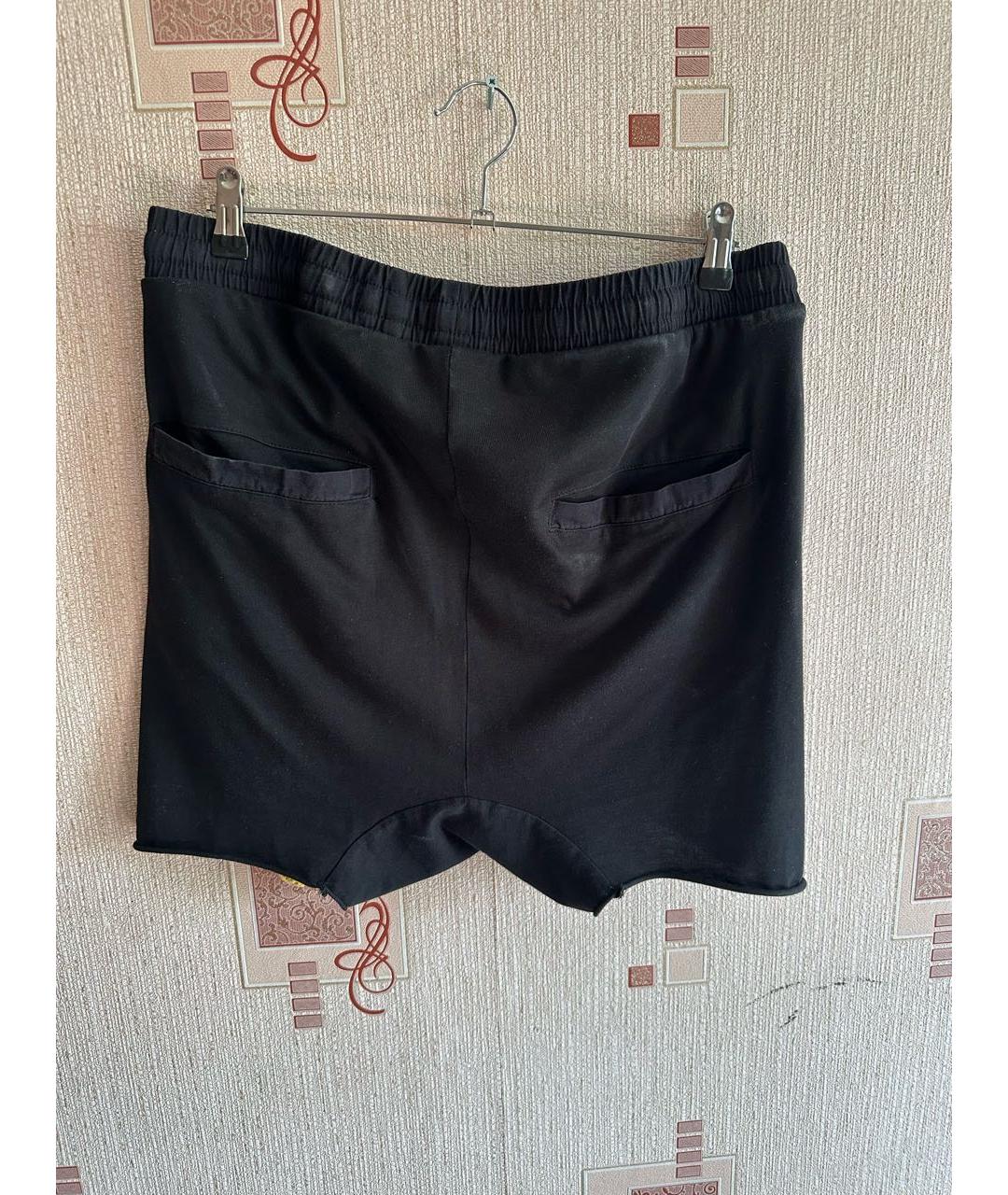 RICK OWENS Черные шорты, фото 2