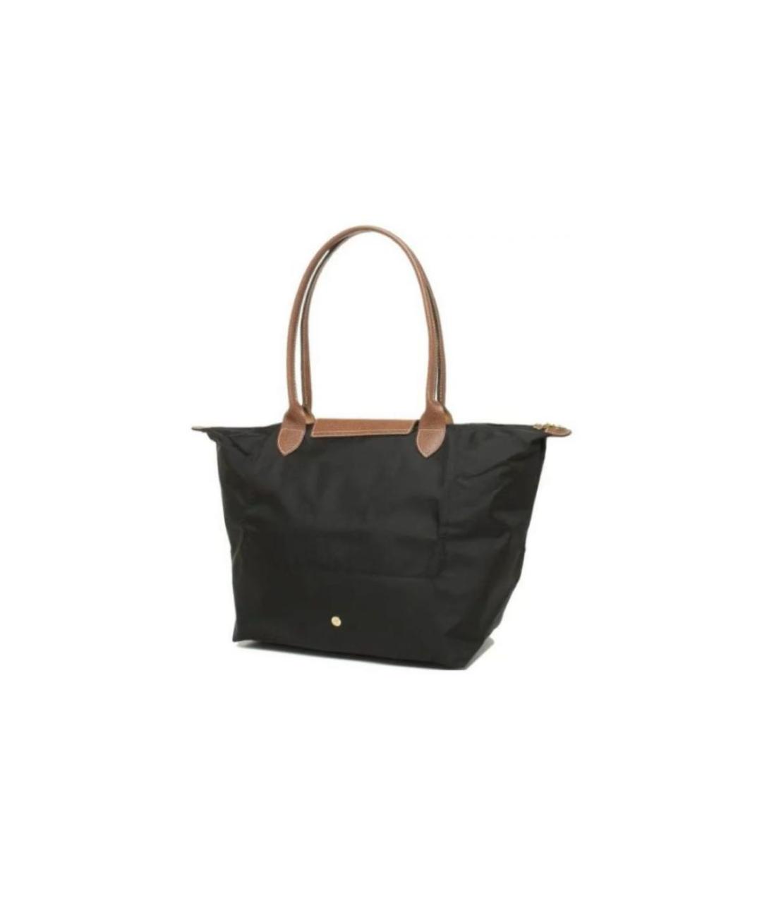LONGCHAMP Черная сумка тоут, фото 3