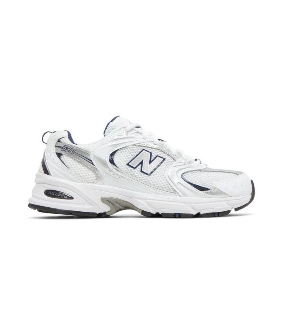 NEW BALANCE Белые синтетические кроссовки, фото 1