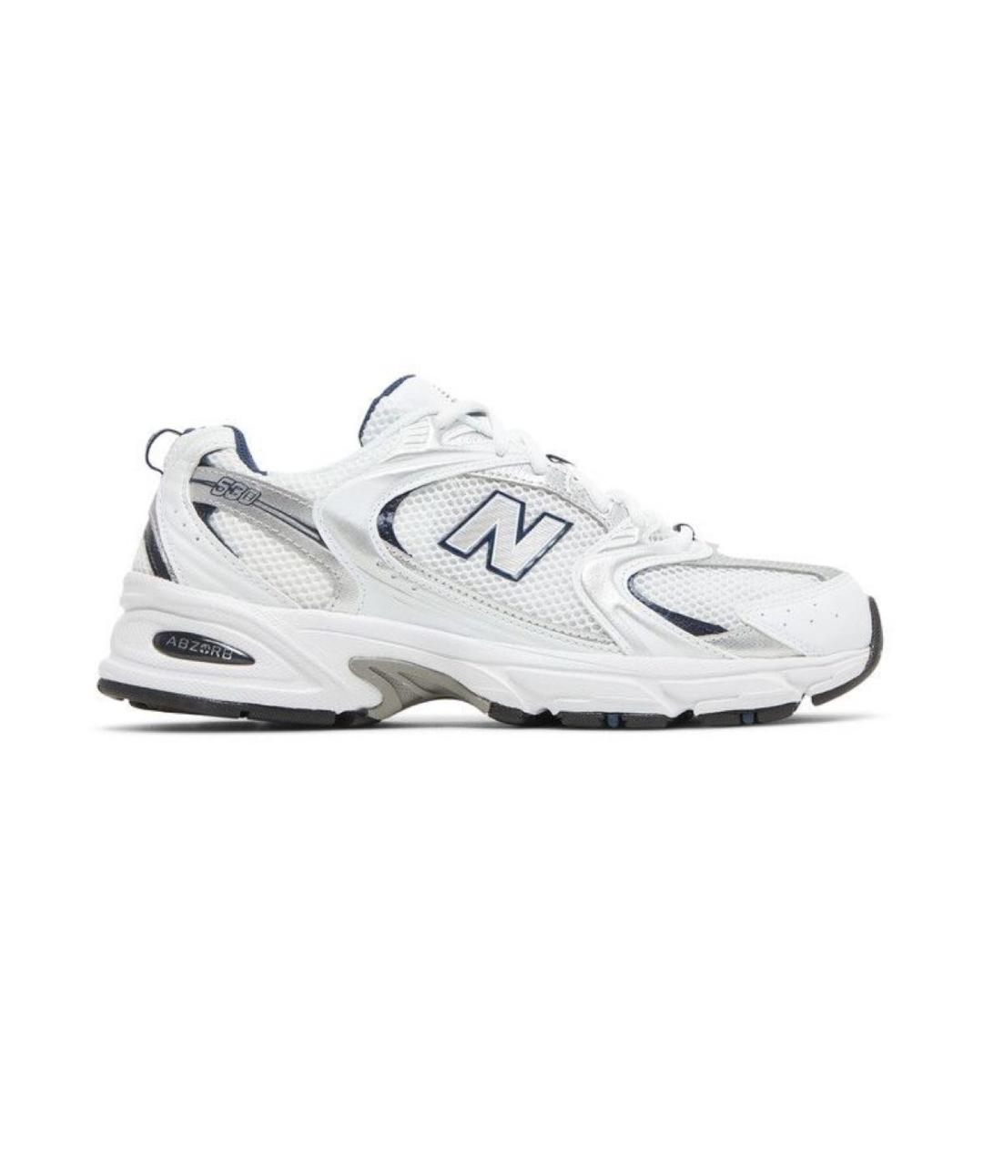 NEW BALANCE Белые синтетические кроссовки, фото 1