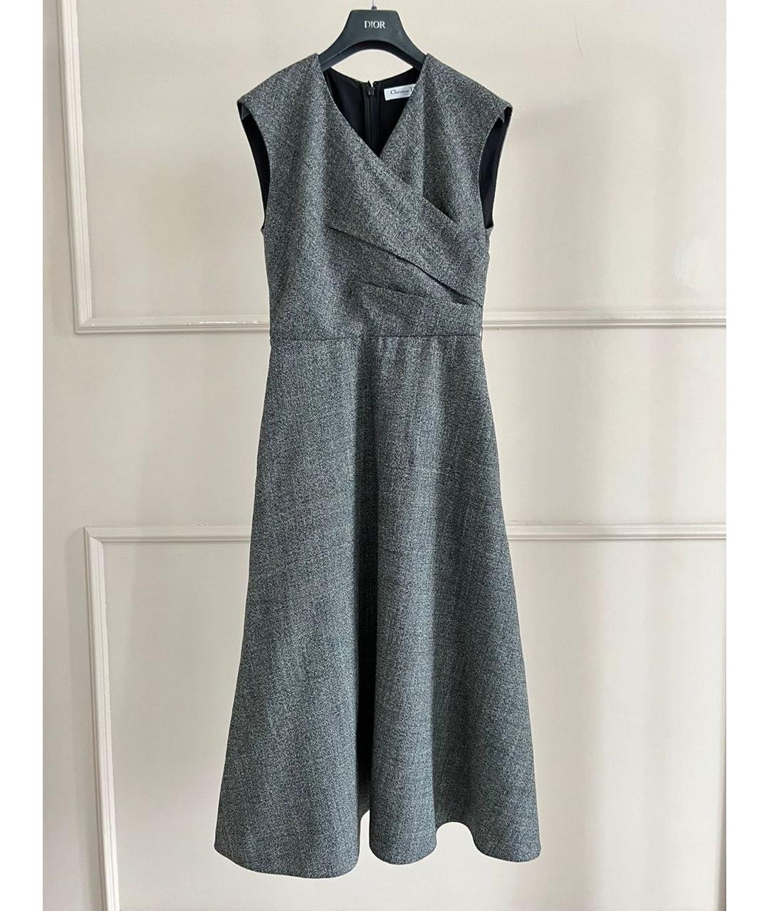 CHRISTIAN DIOR Шерстяное платье, фото 9