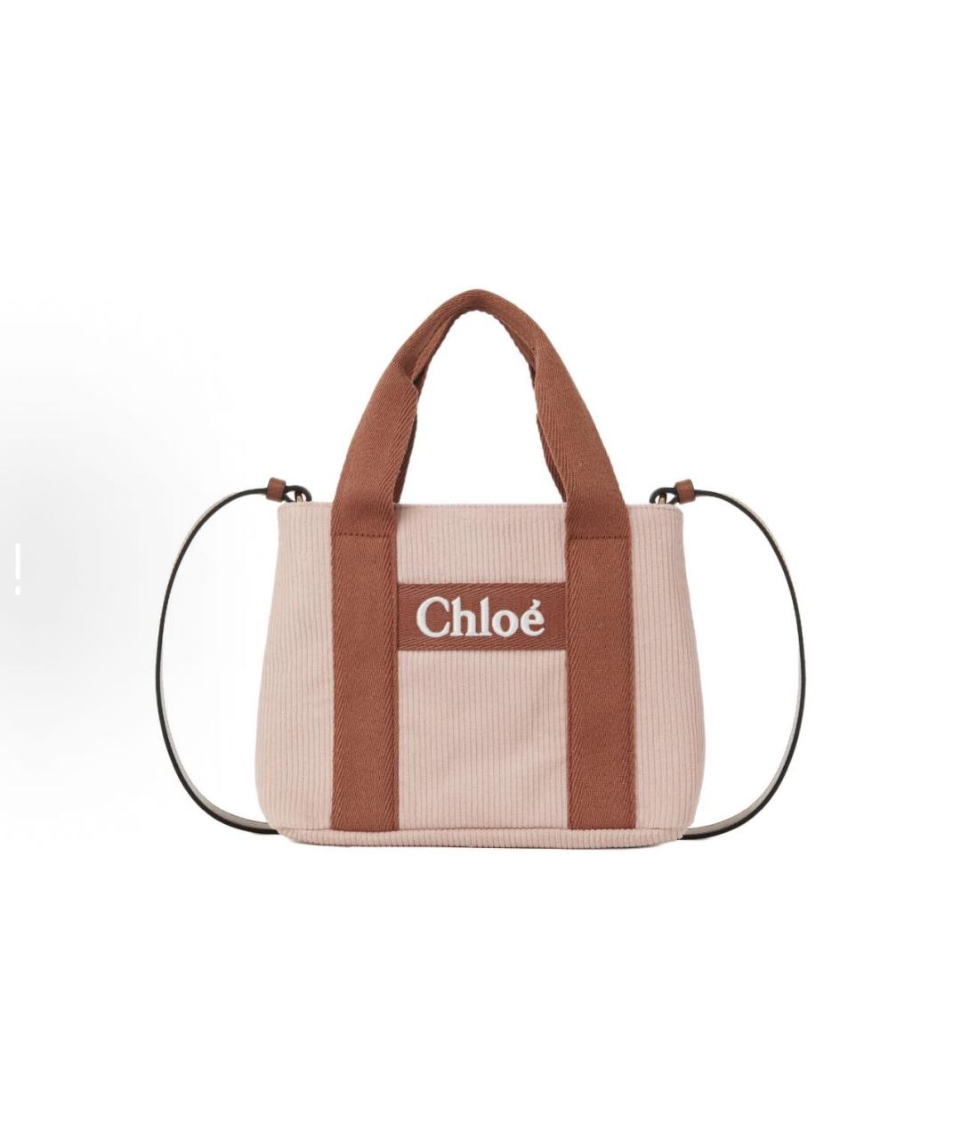 CHLOE Бежевая сумка тоут, фото 1