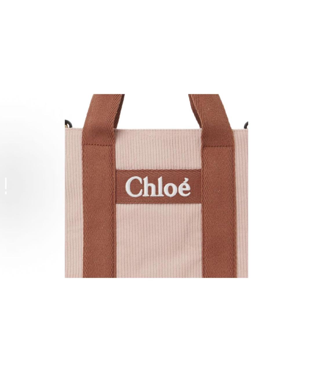 CHLOE Бежевая сумка тоут, фото 4