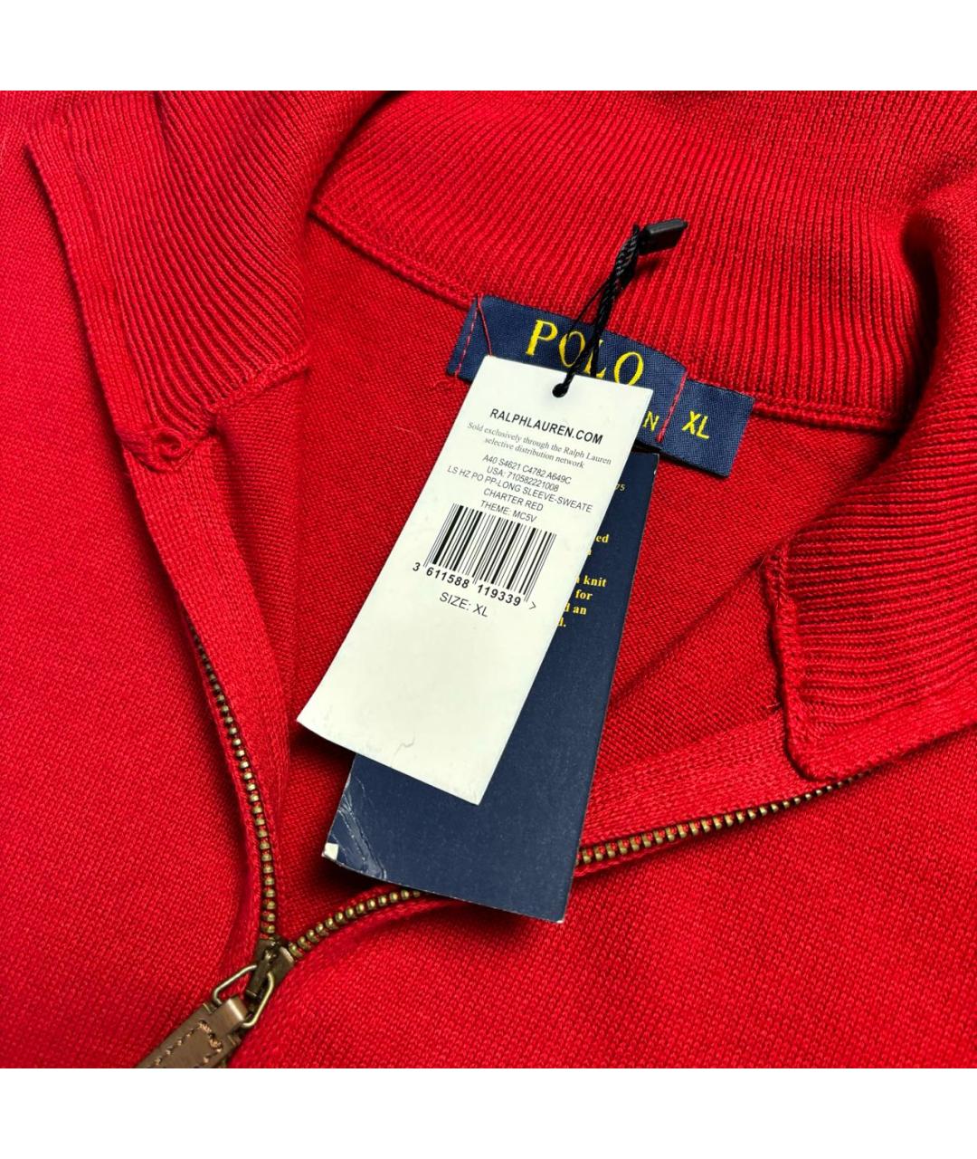 POLO RALPH LAUREN Красный джемпер / свитер, фото 5