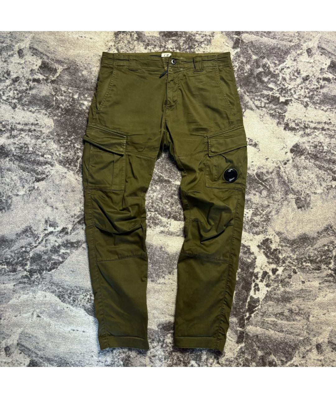 CP COMPANY Хаки хлопковые повседневные брюки, фото 5