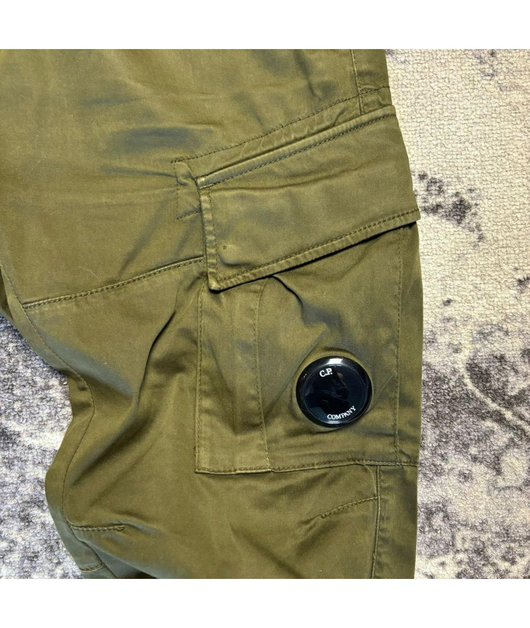 CP COMPANY Хаки хлопковые повседневные брюки, фото 2