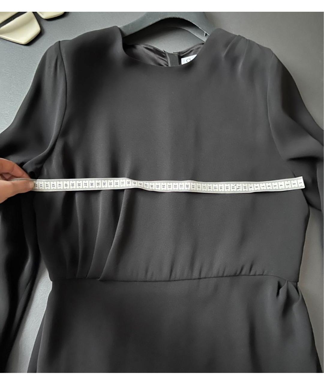 CHRISTIAN DIOR Черное шелковое платье, фото 5